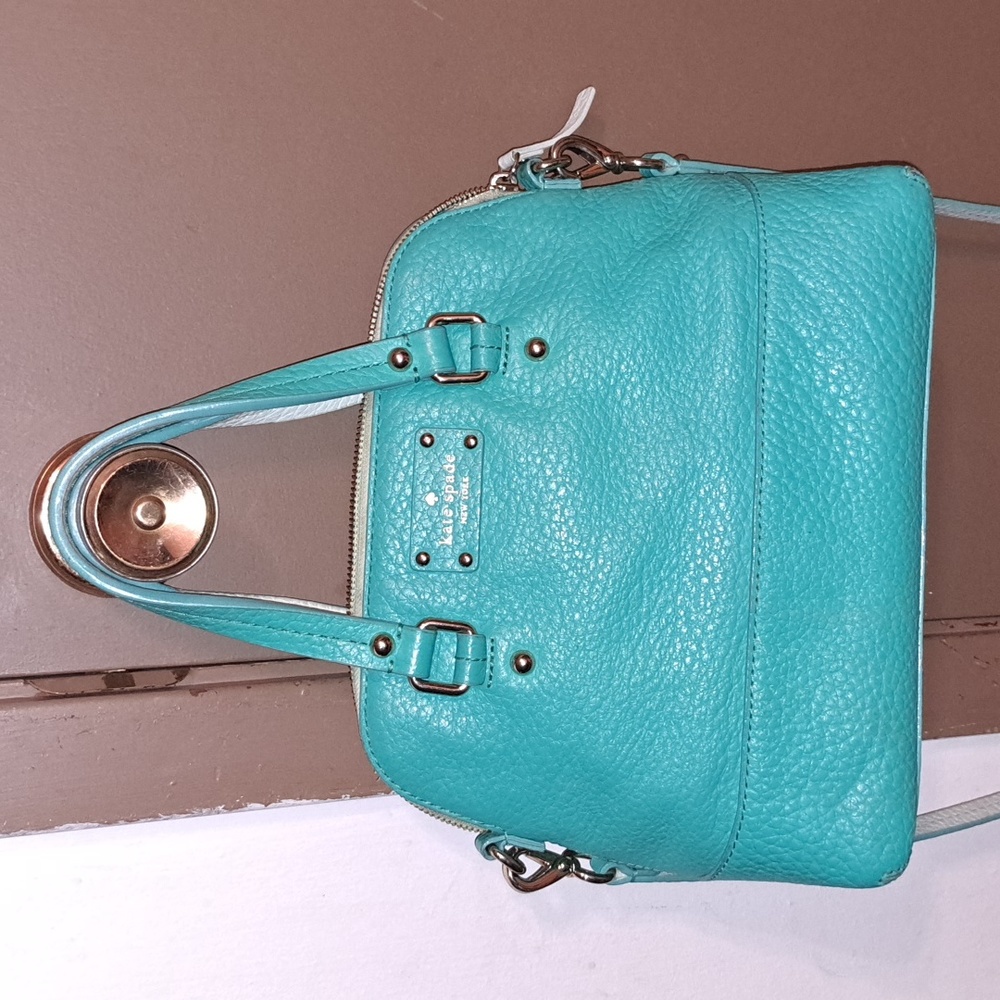 Kate spade emerald green handbag